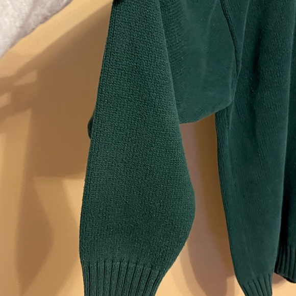 Eddie Bauer Mens green crew neck Sweater XXL TALL - Picture 2 of 9